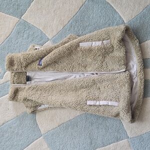 Patagonia Beige Fleece Vest